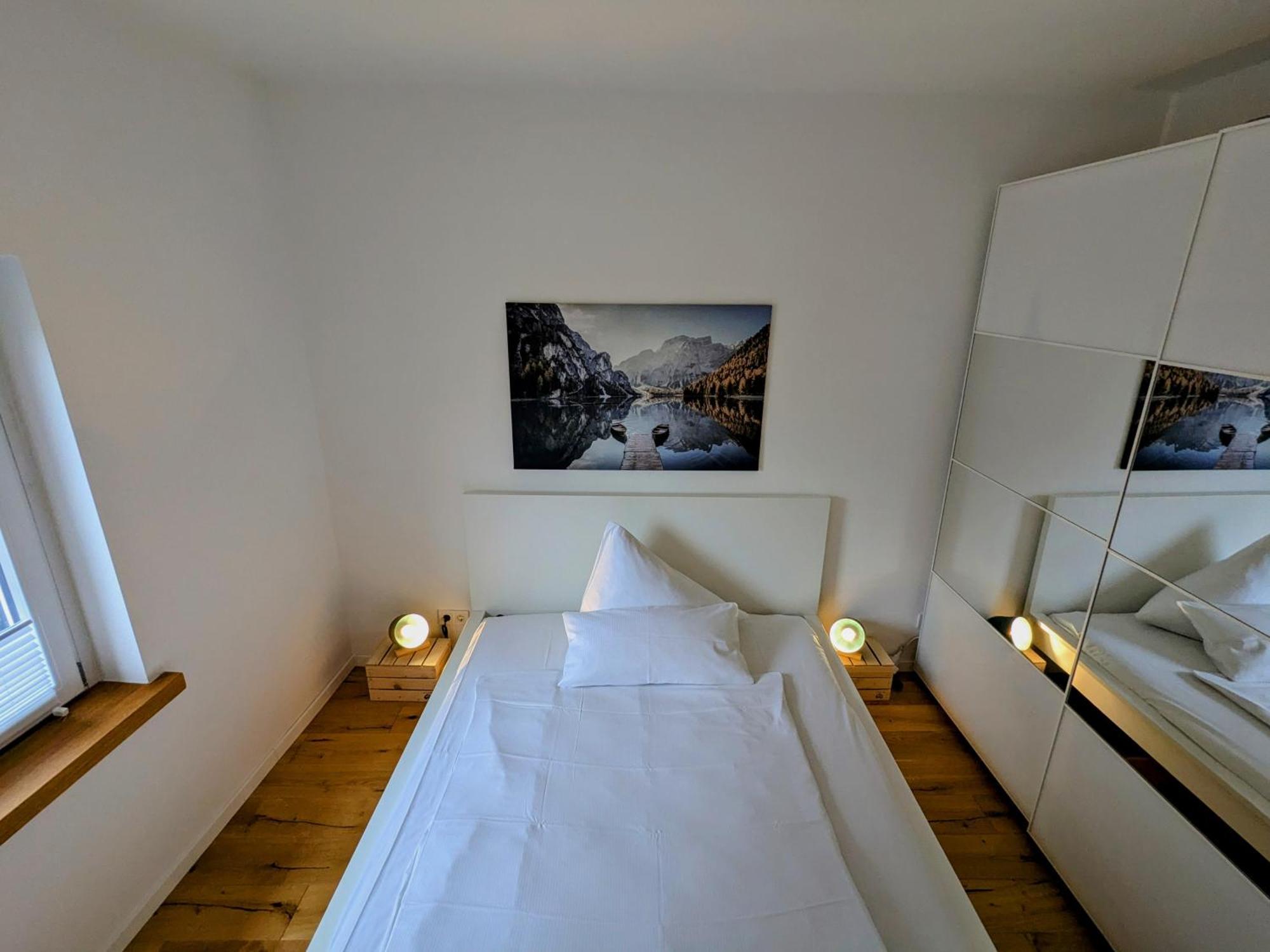 55Qm Messe Wohnung, Trade Fair, 6 Minuten Zur Messe 라인슈테텐 외부 사진