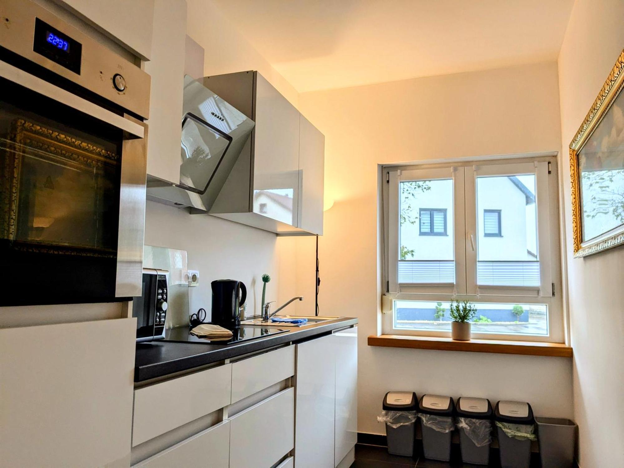55Qm Messe Wohnung, Trade Fair, 6 Minuten Zur Messe 라인슈테텐 외부 사진